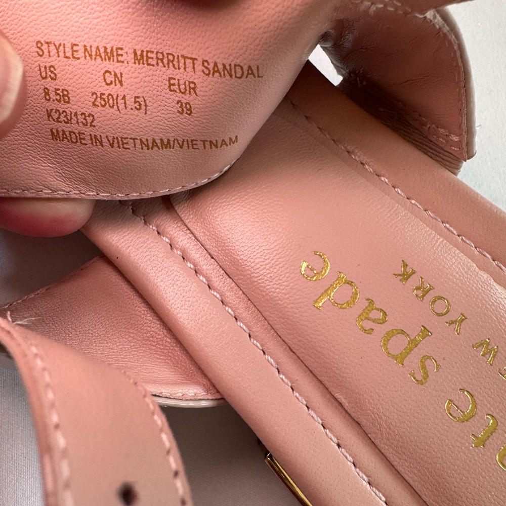 Kate Spade New York Merritt Patent Leather Slingback Sandals - Picture 6 of 10